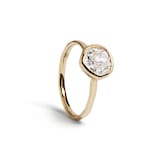 Monica Vinader MV Siren™ Solitaire 1ct Lab Grown Diamond Ring In 14ct Solid Gold