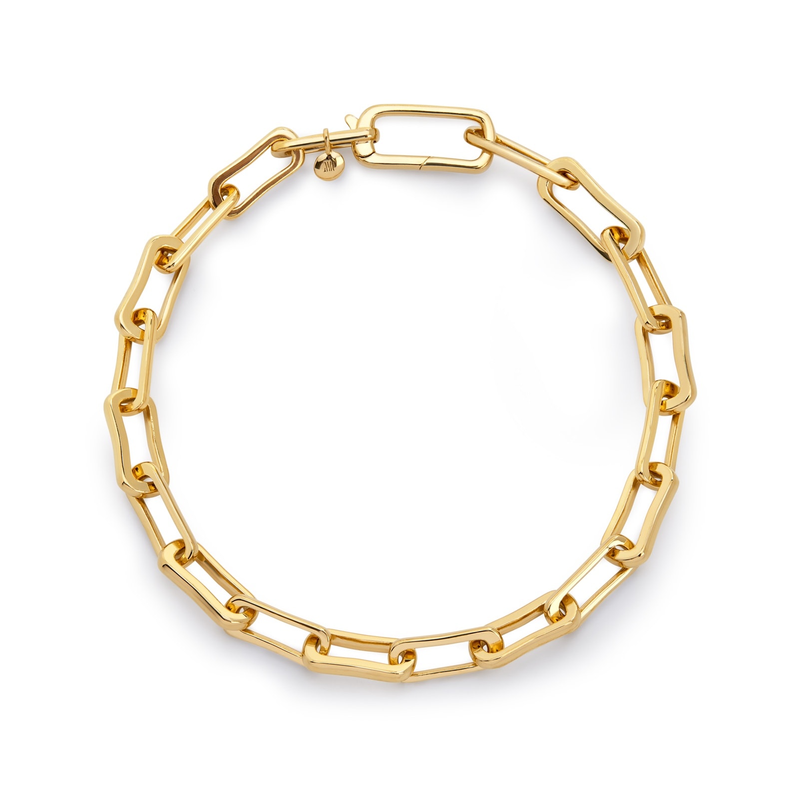Monica Vinader MV Alta™ Mini Chain Bracelet In 18ct Gold Vermeil Monica Vinader MV Alta™ Mini Chain Bracelet In 18ct Gold Vermeil