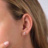 Best Luxury 
9ct Yellow Gold 1.00cttw Brilliant Cut Lab Grown Diamond Solitaire Stud Earrings