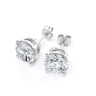 Goldsmiths 9ct White Gold 3.00cttw Brilliant Cut Lab Grown Diamond Solitaire Stud Earrings Goldsmiths 9ct White Gold 3.00cttw Brilliant Cut Lab Grown Diamond Solitaire Stud Earrings