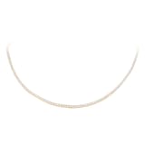 Goldsmiths 9ct Yellow Gold 6.00cttw Lab Grown Diamond Line Necklace