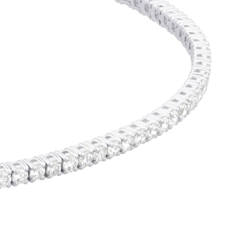 Goldsmiths 9ct White Gold 2.00cttw Lab Grown Diamond Line Bracelet Goldsmiths 9ct White Gold 2.00cttw Lab Grown Diamond Line Bracelet