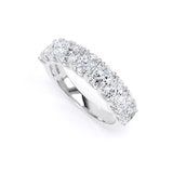 Best Luxury 
Platinum 2.00cttw Oval Cut Lab Grown Diamond 9 Stone Ring