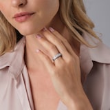 Best Luxury 
Platinum 2.00cttw Radiant Cut Lab Grown Diamond 9 Stone Ring