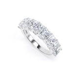 Best Luxury 
Platinum 2.00cttw Radiant Cut Lab Grown Diamond 9 Stone Ring