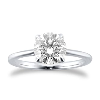 Goldsmiths Platinum 1.50cttw Brilliant Cut Lab Grown Diamond Solitaire Engagement Ring Goldsmiths Platinum 1.50cttw Brilliant Cut Lab Grown Diamond Solitaire Engagement Ring