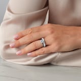 Goldsmiths Platinum 1.50cttw Brilliant Cut Lab Grown Diamond Solitaire Engagement Ring