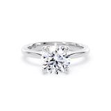 Goldsmiths Platinum 2.00cttw Brilliant Cut Lab Grown Diamond Solitaire Engagement Ring