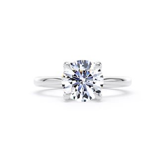 Goldsmiths Platinum 2.00cttw Brilliant Cut Lab Grown Diamond Solitaire Engagement Ring