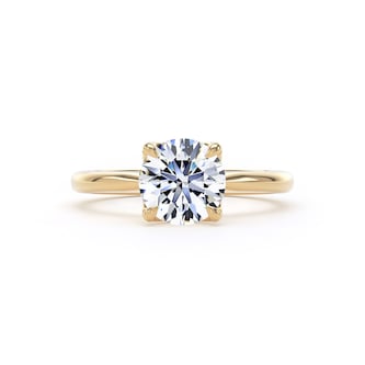 Goldsmiths 18ct Yellow Gold 1.50cttw Brilliant Cut Lab Grown Diamond Solitaire Engagement Ring