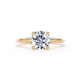 Goldsmiths 18ct Yellow Gold 1.50cttw Brilliant Cut Lab Grown Diamond Solitaire Engagement Ring