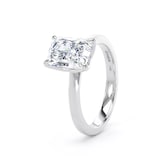 Goldsmiths Platinum 2.00cttw Radiant Cut Lab Grown Diamond Solitaire Engagement Ring