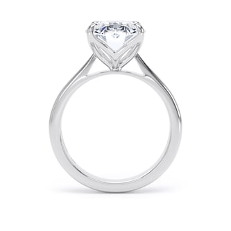 Goldsmiths Platinum 4.00cttw Oval Cut Lab Grown Diamond Solitaire Engagement Ring Goldsmiths Platinum 4.00cttw Oval Cut Lab Grown Diamond Solitaire Engagement Ring