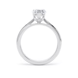 Goldsmiths Platinum 1.50cttw Pear Cut Lab Grown Diamond Solitaire Engagement Ring