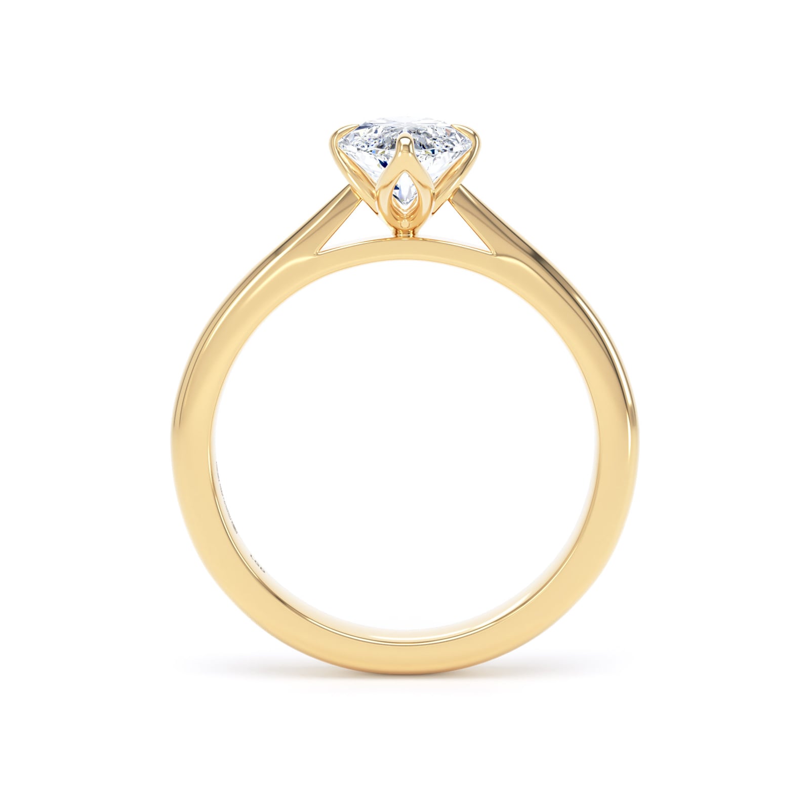 Goldsmiths 18ct Yellow Gold 1.50cttw Marquise Cut Lab Grown Diamond Solitaire Engagement Ring Goldsmiths 18ct Yellow Gold 1.50cttw Marquise Cut Lab Grown Diamond Solitaire Engagement Ring