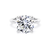 Goldsmiths Platinum 5.00cttw Brilliant Cut Lab Grown Diamond Solitaire Engagement Ring - Ring Size S.5