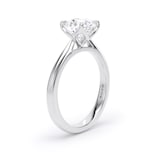 Goldsmiths 18ct White Gold 1.50cttw Brilliant Cut Lab Grown Diamond Solitaire Engagement Ring - Ring Size U