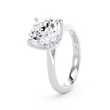 Goldsmiths 18ct White Gold 3.00cttw Brilliant Cut Lab Grown Diamond Solitaire Engagement Ring - Ring Size Y.5