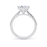 Goldsmiths Platinum 1.50cttw Compass Set Brilliant Cut Lab Grown Diamond Solitaire Engagement Ring - Ring Size M
