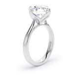 Goldsmiths Platinum 4.00cttw Compass Set Brilliant Cut Lab Grown Diamond Solitaire Engagement Ring - Ring Size I.5