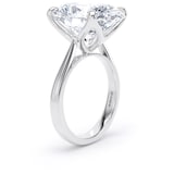 Goldsmiths Platinum 10.00cttw Oval Cut Lab Grown Diamond Solitaire Engagement Ring - Ring Size G.5