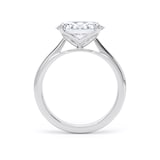 Goldsmiths 18ct White Gold East-West 3.00cttw Oval Cut Lab Grown Diamond Solitaire Engagement Ring - Ring Size G