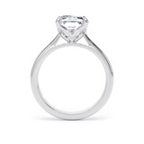 Goldsmiths Platinum 4.00cttw Radiant Cut Lab Grown Diamond Solitaire Engagement Ring - Ring Size U.5