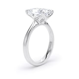 Goldsmiths Platinum 4.00cttw Radiant Cut Lab Grown Diamond Solitaire Engagement Ring - Ring Size U.5