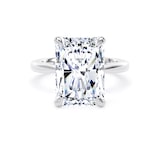 Goldsmiths Platinum 5.00cttw Radiant Cut Lab Grown Diamond Solitaire Engagement Ring - Ring Size O.5