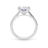 Goldsmiths Platinum East-West 3.00cttw Radiant Cut Lab Grown Diamond Solitaire Engagement Ring - Ring Size P