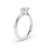 Goldsmiths Platinum East-West 1.50cttw Pear Cut Lab Grown Diamond Solitaire Engagement Ring - Ring Size I