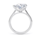 Goldsmiths 18ct White Gold East-West 3.00cttw Pear Cut Lab Grown Diamond Solitaire Engagement Ring - Ring Size O