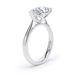 Goldsmiths 18ct White Gold East-West 3.00cttw Pear Cut Lab Grown Diamond Solitaire Engagement Ring - Ring Size O