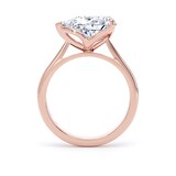 Goldsmiths 18ct Rose Gold East-West 3.00cttw Pear Cut Lab Grown Diamond Solitaire Engagement Ring - Ring Size H