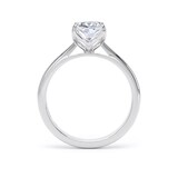 Goldsmiths Platinum 2.00cttw Elongated Cushion Cut Lab Grown Diamond Solitaire Engagement Ring - Ring Size O.5