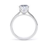 Goldsmiths Platinum 3.00cttw Elongated Cushion Cut Lab Grown Diamond Solitaire Engagement Ring