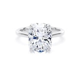 Goldsmiths Platinum 5.00cttw Elongated Cushion Cut Lab Grown Diamond Solitaire Engagement Ring - Ring Size G.5