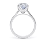 Goldsmiths Platinum 5.00cttw Elongated Cushion Cut Lab Grown Diamond Solitaire Engagement Ring - Ring Size G.5