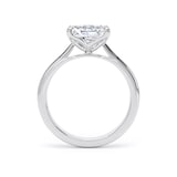 Goldsmiths Platinum East-West 2.00cttw Elongated Cushion Cut Lab Grown Diamond Solitaire Engagement Ring - Ring Size G