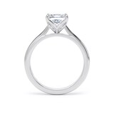 Goldsmiths Platinum 1.50cttw Princess Cut Lab Grown Diamond Solitaire Engagement Ring - Ring Size S