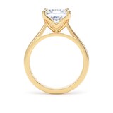 Goldsmiths 18ct Yellow Gold 3.00cttw Princess Cut Lab Grown Diamond Solitaire Engagement Ring - Ring Size U.5