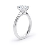 Goldsmiths Platinum 2.00cttw Cushion Cut Lab Grown Diamond Solitaire Engagement Ring - Ring Size M