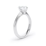 Goldsmiths Platinum Compass Set 2.00cttw Cushion Cut Lab Grown Diamond Solitaire Engagement Ring - Ring Size L.5