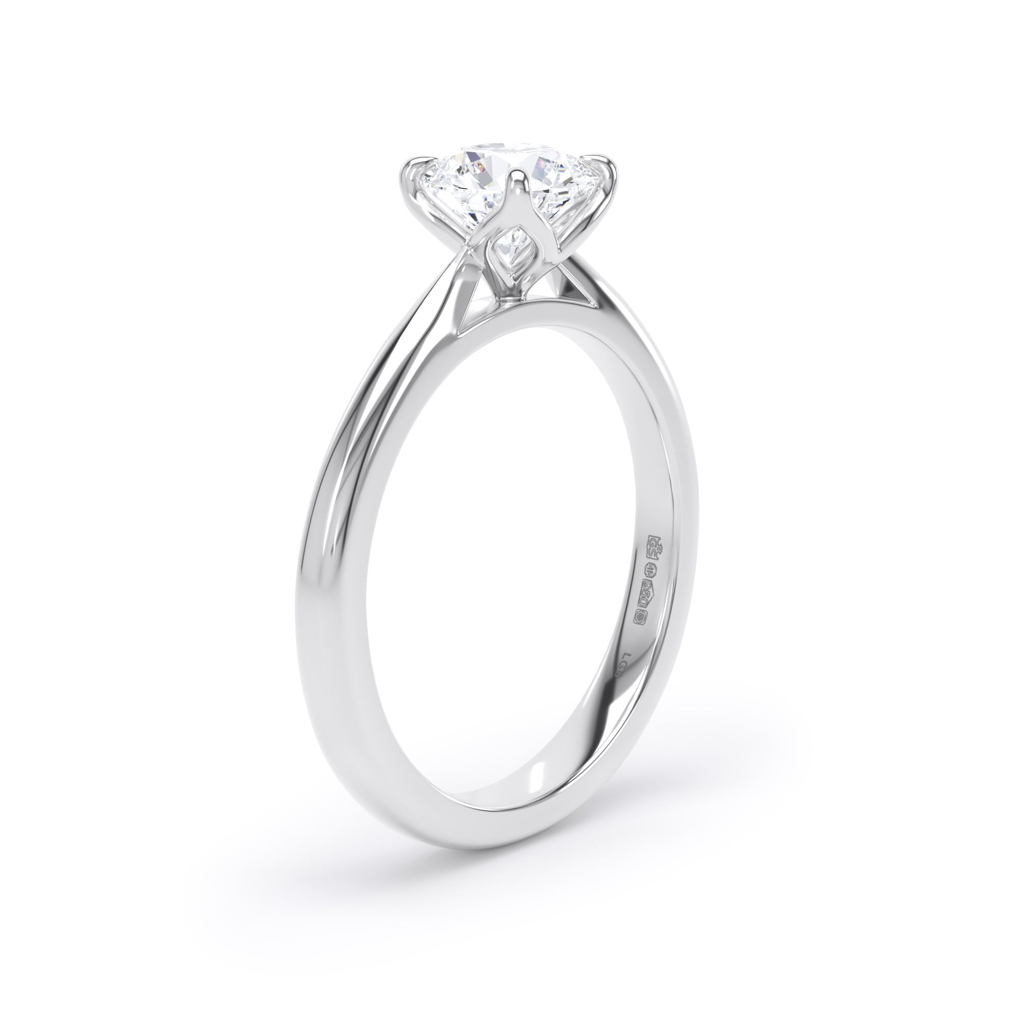 Goldsmiths Platinum 1.00cttw Brilliant Cut Lab Grown Diamond Solitaire Engagement Ring Goldsmiths Platinum 1.00cttw Brilliant Cut Lab Grown Diamond Solitaire Engagement Ring