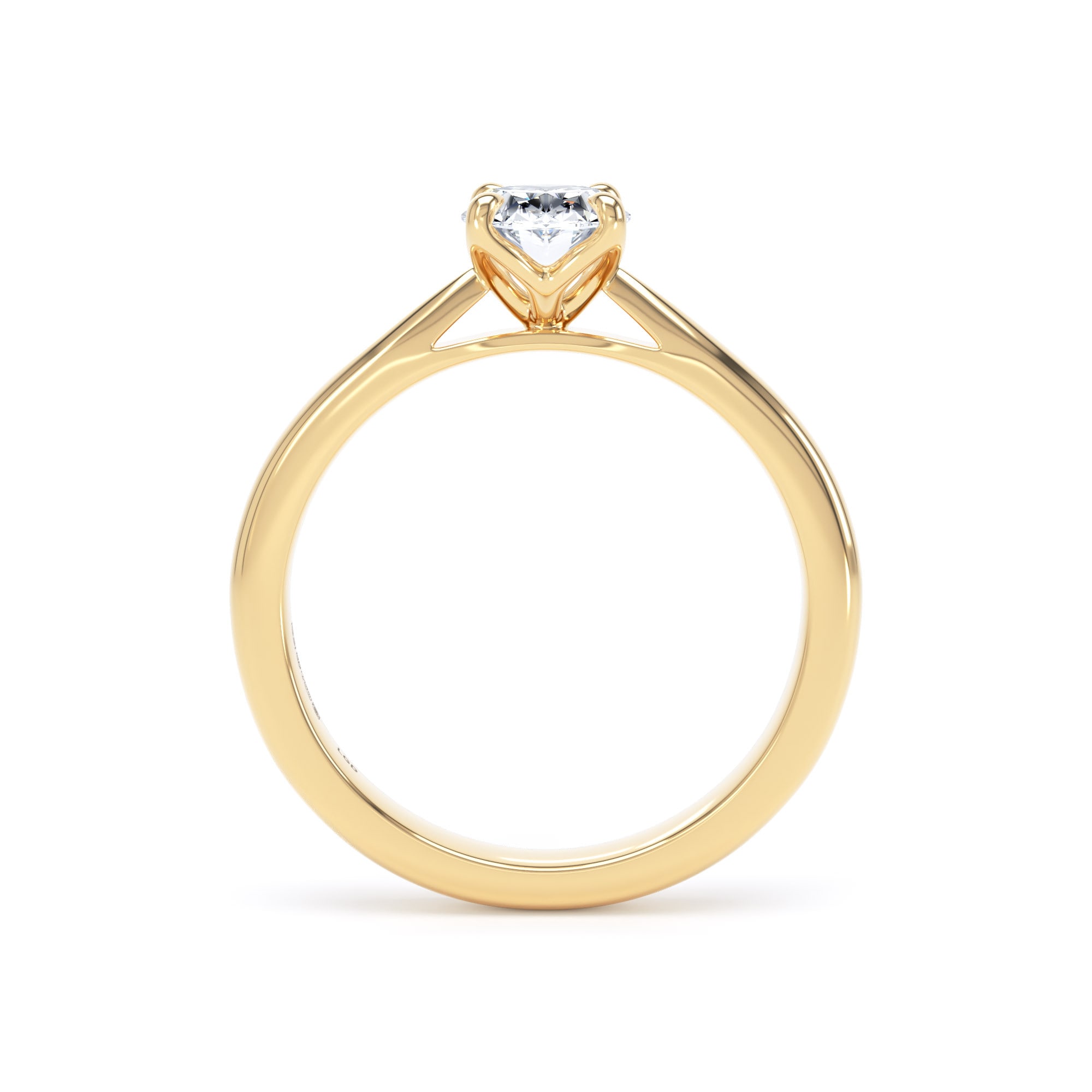 Goldsmiths 18ct Yellow Gold 1.00cttw Oval Cut Lab Grown Diamond Solitaire Engagement Ring Goldsmiths 18ct Yellow Gold 1.00cttw Oval Cut Lab Grown Diamond Solitaire Engagement Ring