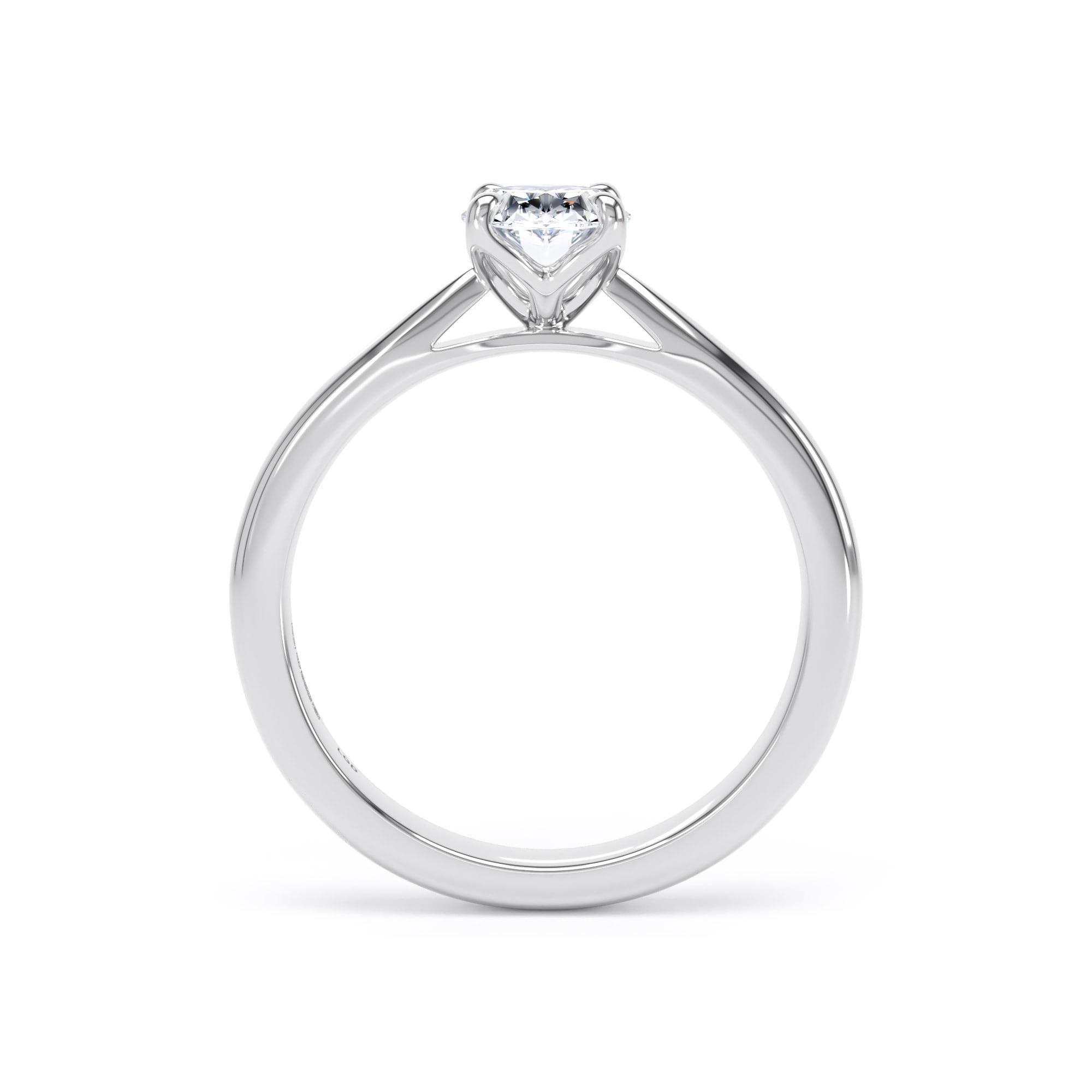 Goldsmiths Platinum 1.00cttw Oval Cut Lab Grown Diamond Solitaire Engagement Ring Goldsmiths Platinum 1.00cttw Oval Cut Lab Grown Diamond Solitaire Engagement Ring