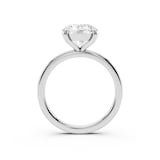 Mayors Platinum 2.50cttw Lab Grown Diamond Round Cut Solitaire Engagement Ring - Ring Size 4