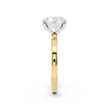 Mayors 18K Yellow Gold 2.50cttw Lab Grown Diamond Round Cut Solitaire Engagement Ring