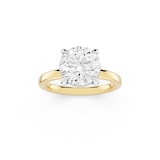 Mayors 18K Yellow Gold 2.50cttw Lab Grown Diamond Round Cut Solitaire Engagement Ring
