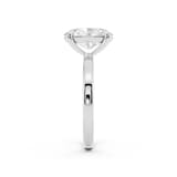 Mayors Platinum 2.50cttw Lab Grown Diamond Oval Cut Solitaire Engagement Ring